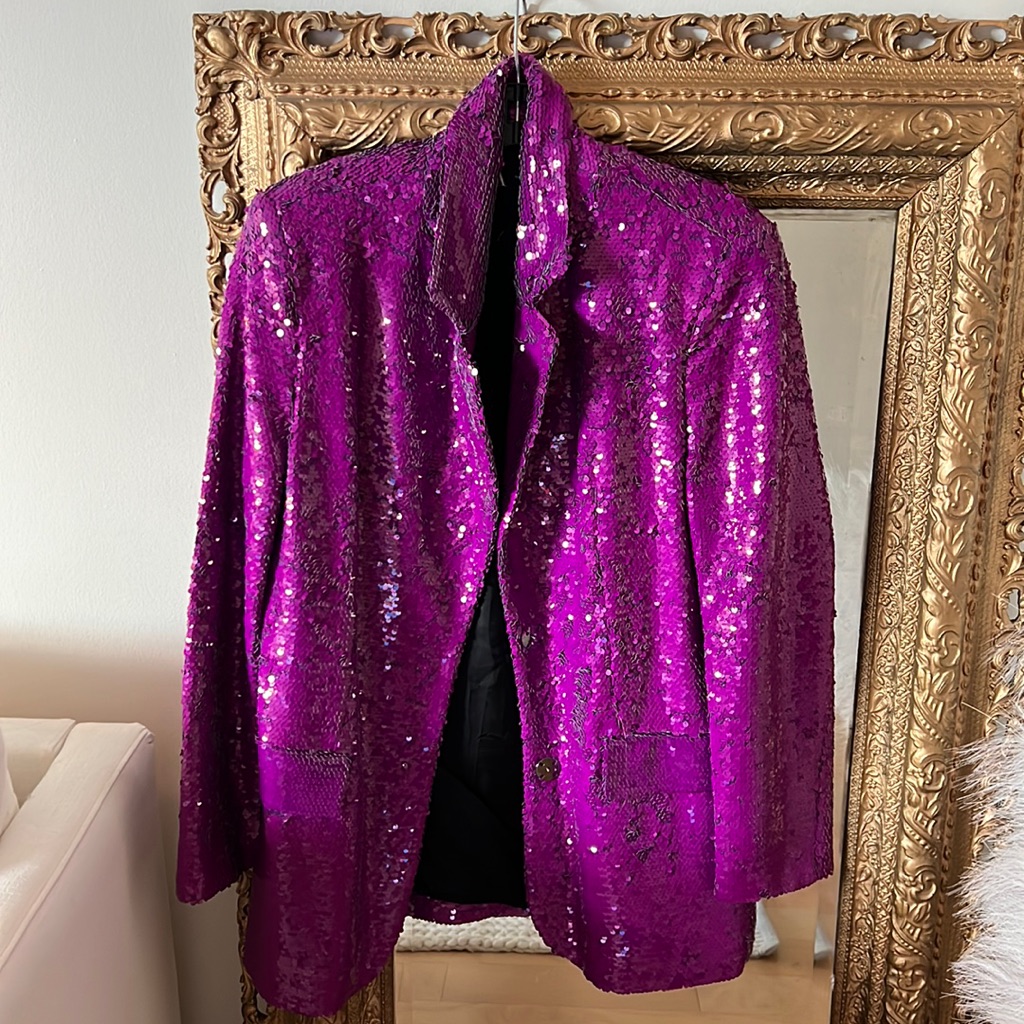 Sequins Pink Jacket